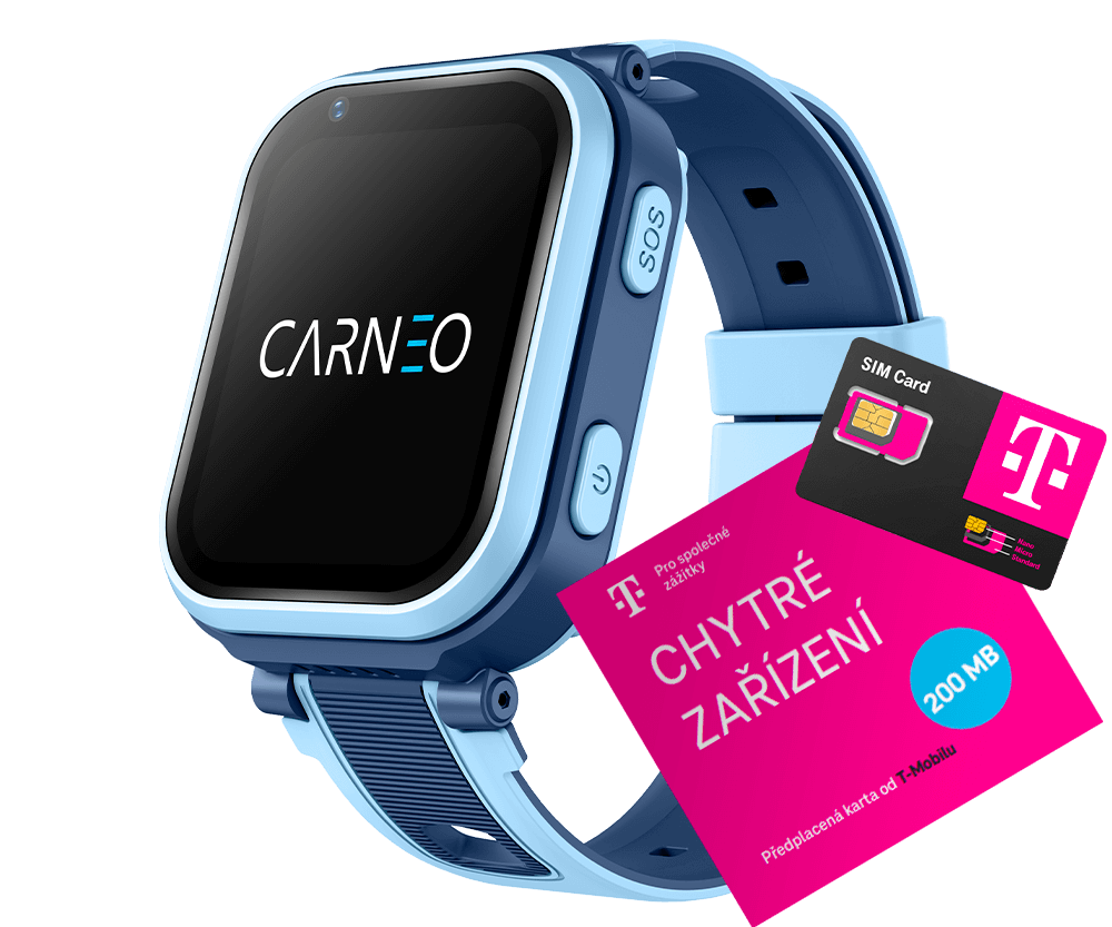 Carneo Guardkid+ 4G Ultra blue SIM CZ